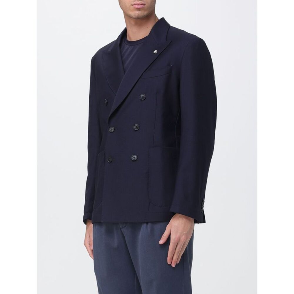 Manuel Ritz Jacket Men Blue - Picture 3 of 4